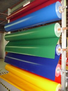 Tarp colour rack