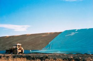 Grain Flat Tarp - Grain Bunker Cover 2