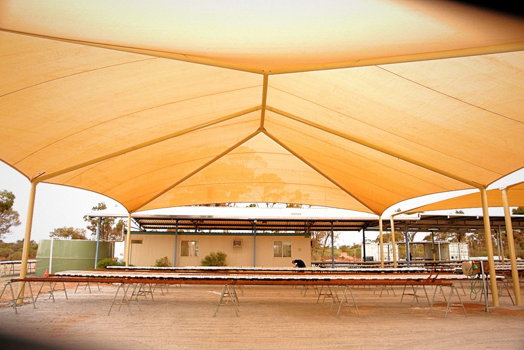 Black Swan Nickel Mine Shade Structure